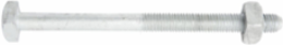 5/8 x 2.75 Aluminum 7075 Hex Bolt