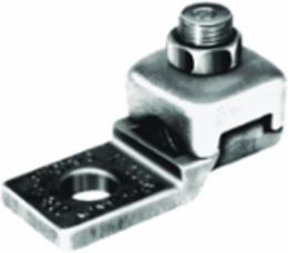 Heavy Duty Compact Copper Mechanical Terminal, 1 Inch Width, 2 Pad Holes, 8-4 AWG