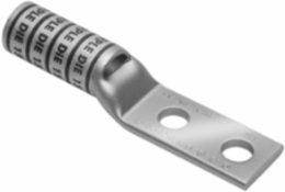 HYLUGTM Standard Length Barrel Terminal, 1/0 AWG, Tin Plated, 3.38 Inch