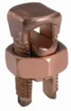 Copper Split Bolt Connector, 2 AWG-2/0 AWG, UL Listed for Direct Burial