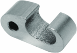 Copper Compression Ground Rod Tap Connector, 1-0 to 2-0 AWG, 1/2 Inch - 5/8 Inch Rod