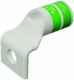 Non-Insulated Tin Plated Terminal Connector, 1 AWG, 3/8 Inch Stud, Copper