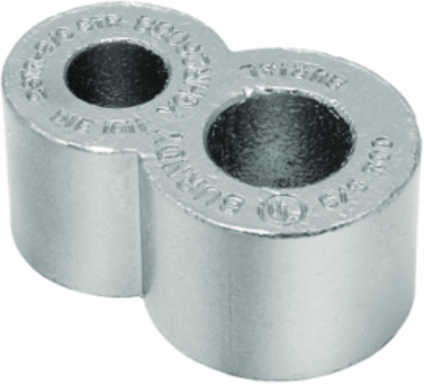High Strength Compression Ground Rod Tap Connector, 3/4 Inch, UL Listed
