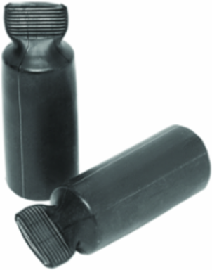 Heavy Wall Heat Shrink Tubing End Cap, #4 to #2/0 AWG, Fire Retardant Polyolefin