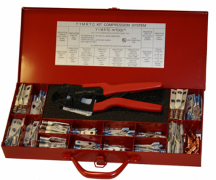 Full Cycle Ratchet Crimper Kit, Includes Y1MRTC, 17.85 Inch Length, 5 Year Warranty