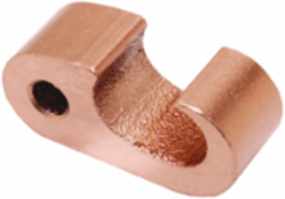 Copper Compression Ground Rod Connector, #4-#2 Str, 1/2-5/8 Inch Rod Dia.