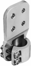 Stud Connector, 1450 AMP, 2-1/2 Inch x 4 Inch, 4 Holes, DURIUMTM Silicon Bronze