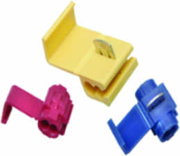 Insulated Tap Connector 12-10 AWG, 0.81 Inch L, Copper, QIKTAPTM