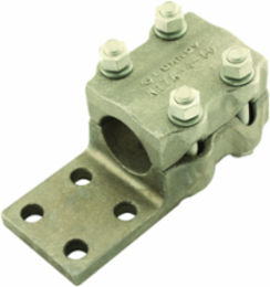 Aluminum Terminal 1-1/2 IPS, 1.90 Inch Dia, 3.00 Inch Pad Width, 4 NEMA Holes