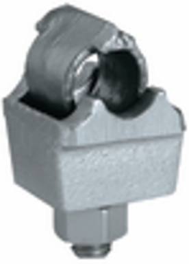 Copper Alloy Bus Bar Clamp with Tin Plating, Rated for Direct Burial
