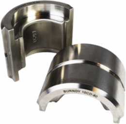 60 Ton Crimping Die, L Die Type, Index 16SH, Stainless Steel Material