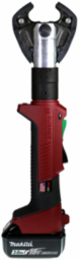 6-Ton IN-LINE Crimper and Cutter with 3Ah Li-ion Battery, 17.85 Inch Length