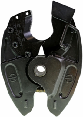 6-Ton IN-LINE ACSR Cutter Jaw, 5.82 Inch x 4.58 Inch x 1.375 Inch