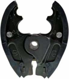 6-Ton IN-LINE Crimp Jaw with BG/D3 Grooves, 5.06 Inch x 4.27 Inch