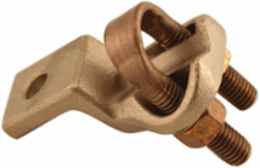 VARILUGTM Bolted V Type Terminal for 500-800 kcmil Cable, 1/2 Inch Stud Size, 1.62 x 3 Inch Pad