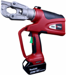 PATRIOT 6-Ton Battery Crimper with 5Ah Li-Ion and Hard Case, 14.50 Inch x 3.50 Inch x 13.75 Inch