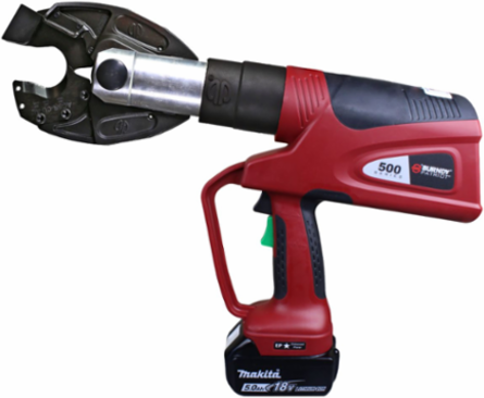 6-Ton Battery Actuated Scissor Action Cutter, 16.80 Inch Length, 5Ah Li-Ion