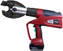 6-Ton Battery Actuated Scissor Action Cutter, 16.80 Inch Length, 5Ah Li-Ion