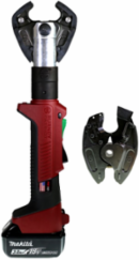 6-Ton IN-LINE D3 Scissor Action Crimper and Cutter, 3Ah Li-Ion, 355 Head Rotation