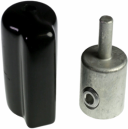 1/0 AWG Aluminum Mechanical Pin Adaptor, 600 Volt Rated, 3.39 lb, 2.01 x 1.12 x 1.43 Inch
