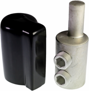 750 KCMIL Mechanical Pin Adaptor, Torque 500 N lb, 600 V, Aluminum