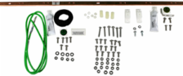 Mechanical Grounding Kit, 36 Inch Length, Copper Finish, Rack-Mount