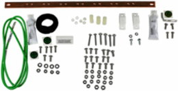 Grounding Rail Kit, 19 Inch Copper, Rack-Mount, TIA-607 Compliant