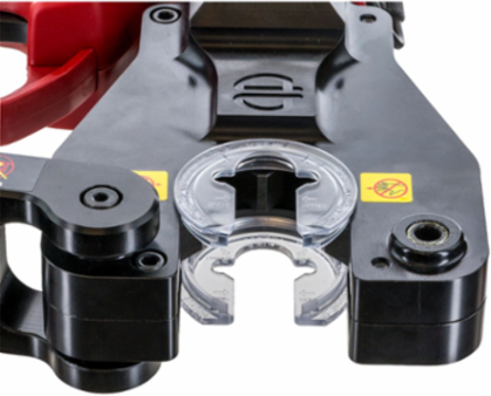6 Ton 4-Point Dieless Remote Hydraulic Crimper, 12.3 Inch Length