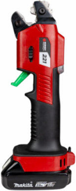 Battery Operated Crimper 2Ah 18V, 10.6 Inch x 2.8 Inch x 4.2 Inch, Hard Case