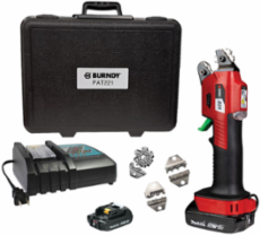 Battery Operated Crimper 2Ah 18V, 10.6 Inch x 2.8 Inch x 4.2 Inch, Hard Case