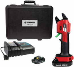 Battery Crimper 2Ah Li-ion, 10.6 Inch x 2.8 Inch x 4.2 Inch, AC, Hard Case