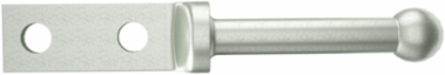 Temporary Protective Ground Stud, 25 mm Ball Stud, Tin-Plated Copper Alloy