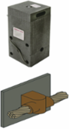 Exothermic Mold for 4/0 AWG Copper Cable to Vertical Steel Surface