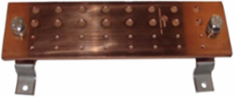 Copper Busbar 32 Holes 1/4 Inch x 4 Inch x 16 Inch