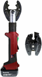 6-Ton IN-LINE® Scissor Action Crimper & Cutter, 19.25 Inch x 4.375 Inch x 2.75 Inch
