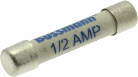 Low Voltage Fuse Link 0.5A 440V Cylindrical Fuse 1.26 Inch Length, 0.25 Inch Height