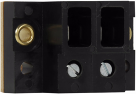 Power Terminal Block, Two-Pole, 2.11 Inch Length, 1.4 Inch Width, 1.38 Inch Height