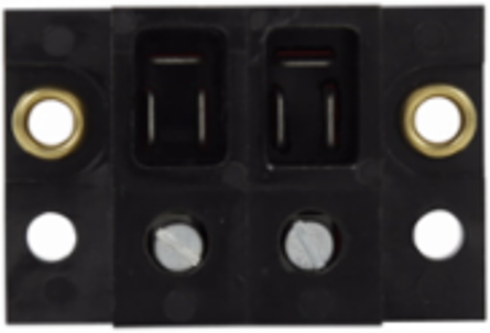 Power Terminal Block, Two-Pole, 2.11 Inch Length, 1.4 Inch Width, 1.38 Inch Height