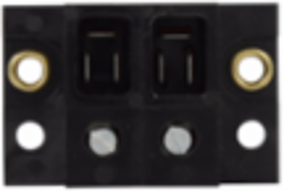 Power Terminal Block, Two-Pole, 2.11 Inch Length, 1.4 Inch Width, 1.38 Inch Height