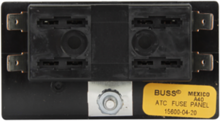 Blade Fuse Panel 30A 32V with Fingersafe Protection, 2.47 Inch Width