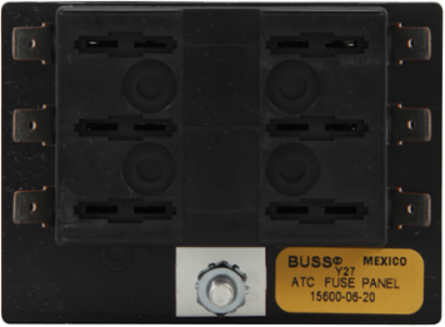 Blade Fuse Panel 30A 32V with Fingersafe Protection, 2.47 Inch Width