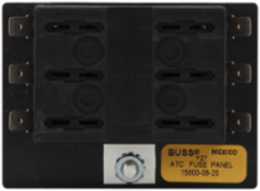 Blade Fuse Panel 30A 32V 3.37 Inch x 2.47 Inch Thermoplastic