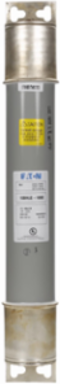 Eaton Bussmann series 15BHLE fuse, Current Limiting Fuse, E-rated, BHLE series, 125A, Bolt-in terminals, 63 kA, 15.5 kV max, Indoor/outdoor, Double barrel