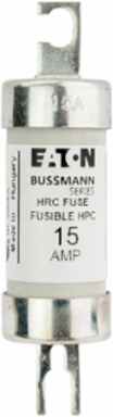 Industrial Fuse 15A 600V 3.25 Inch Length Non Indicating