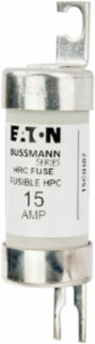 Industrial Fuse 15A 600V 3.25 Inch Length Non Indicating