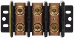Power Splicer Block, Two-Pole, 5.37 Inch Length, 2.66 Inch Width, 2.6 Inch Height, 1.29 LB Weight