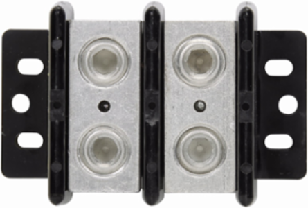 Power Splicer Block, Two-Pole, 3.92 Inch Width, 2.45 Inch Depth, 0.66 LB