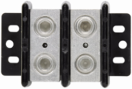 Power Splicer Block, Two-Pole, 3.92 Inch Width, 2.45 Inch Depth, 0.66 LB