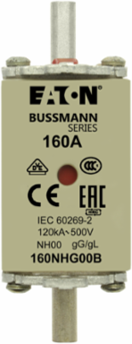 Low Voltage NH Fuse 160A 500V 120KA Breaking Capacity