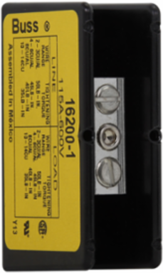 Power Distribution Block 115A Amperage, 600V Voltage, 1.69 Inch Height